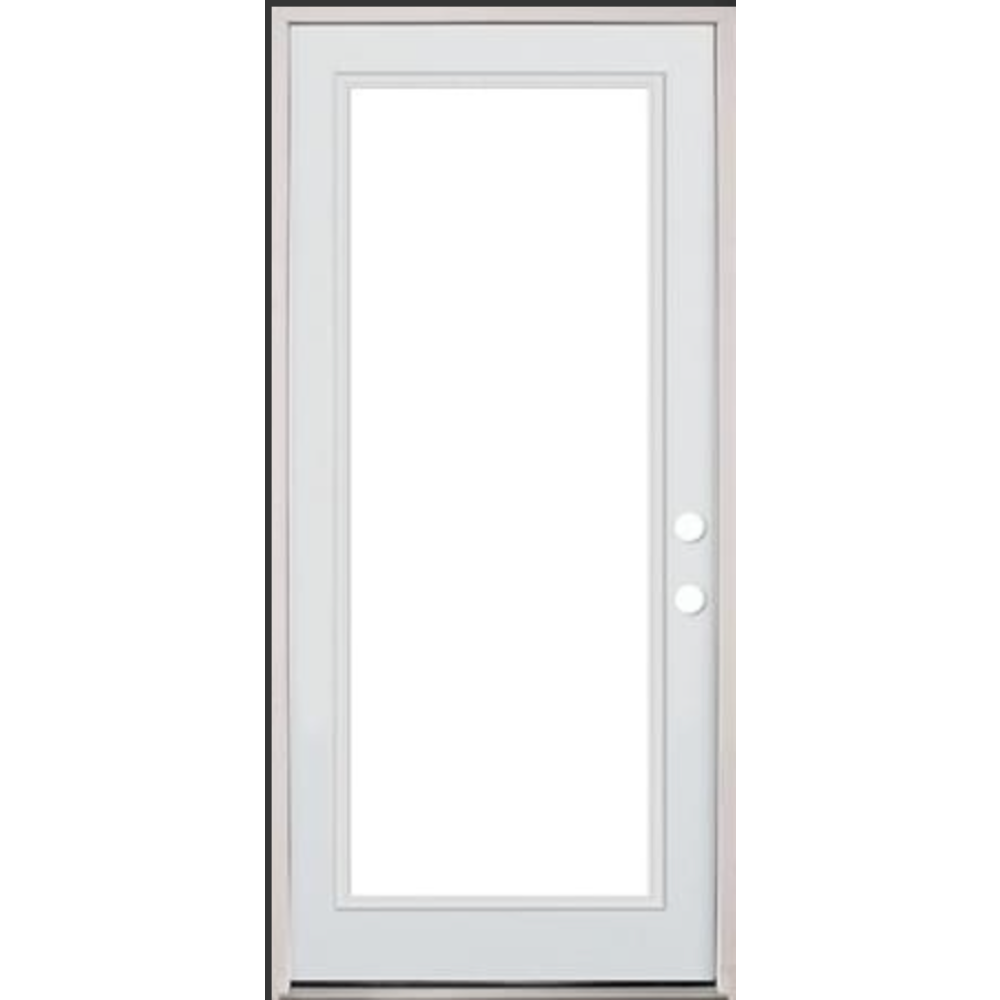 2/8x6/8 Clearview 1 Lite Exterior Fiberglass Patio Door